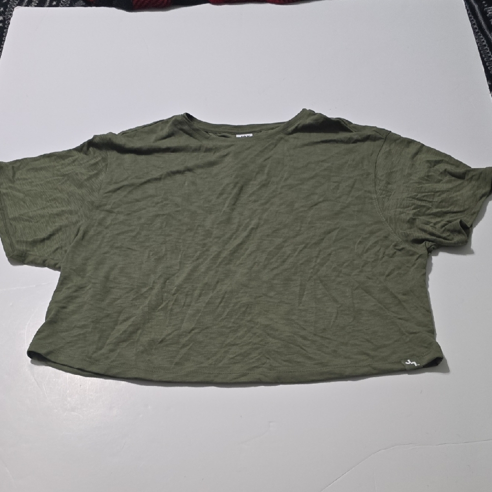 JoyLab Deep Sage Crop Top